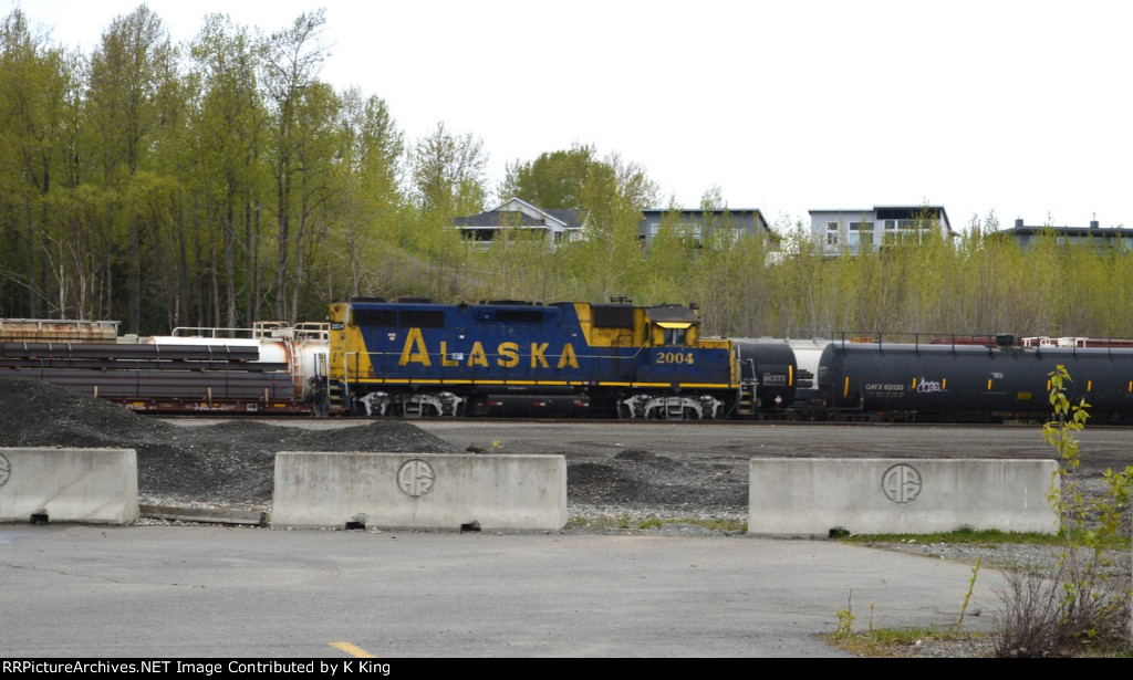 Alaska RR 2004 in the Anchorage yard - May 22, 2024